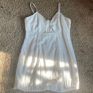 Small LA Hearts dress from Pacsun with triangle cut in center
